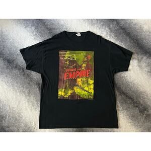 Star Wars Tee Shirt Mens Black Beware The Empire Lucas Film Graphic Mens Size XL